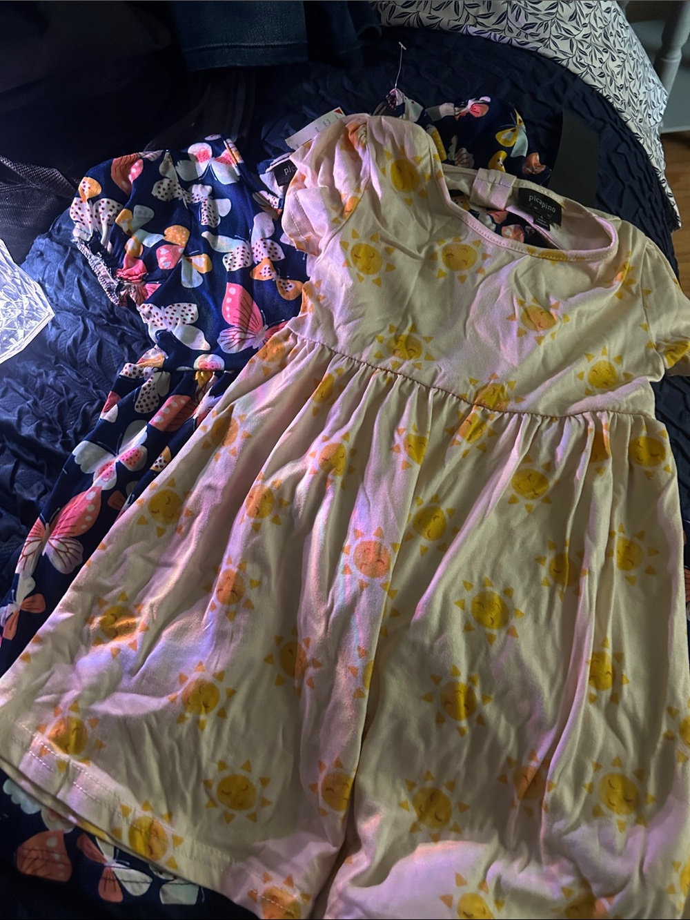 2 casual 4t girls dresses